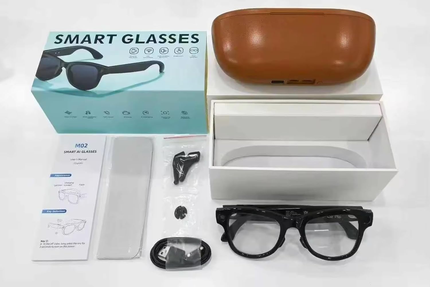 Aeoss Smart AI Video Glasses